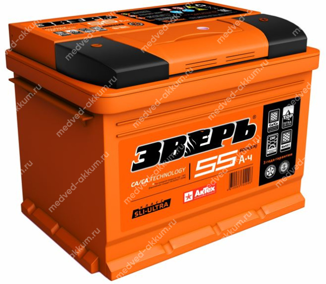 Зверь кальциевый 55 Ач пр. L2