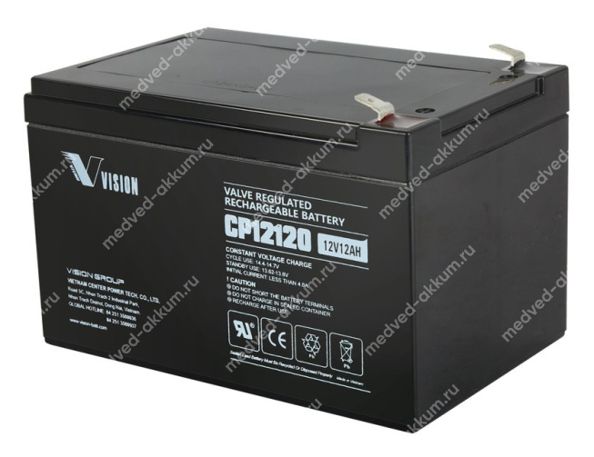 Vision CP12120 12V 12 Ач