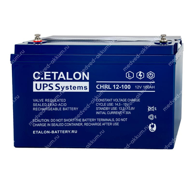 C.Etalon CHRL 12-100 12V 100 Ач
