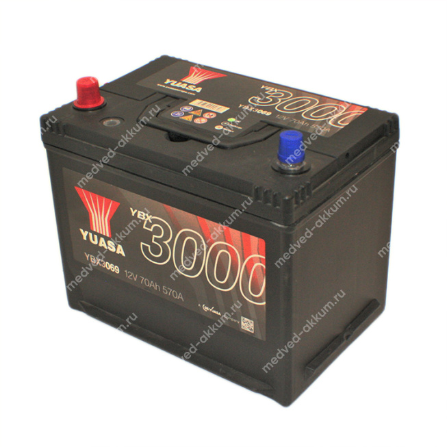 GS Yuasa YBX3069 SMF 70 Ач пр. D26R