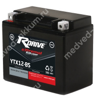 RDrive Extremal Silver 10 Ач YTX12-BS пр.