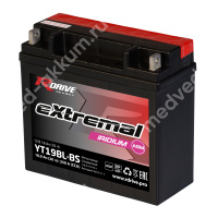 RDrive Extremal Iridium AGM 18 Ач YT19BL-BS