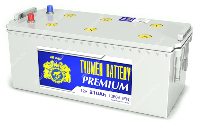 Тюмень Premium 210 Ач рос. сух. B