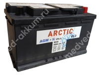 Arctic AGM 80 Ач обр. L4