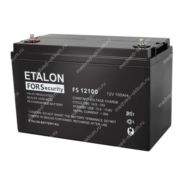 Etalon FS 12100 12V 100 Ач