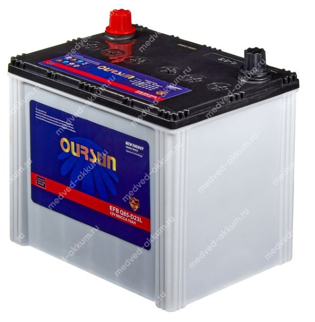 Oursun EFB 70 Ач обр. Q85 D23L