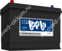 TOPLA Top ASIA 75 Ач пр. D26R