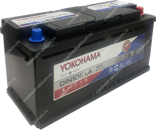 Yokohama EFB 105 Ач обр. L6