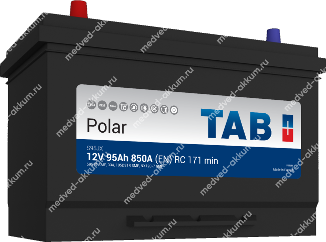 TAB Polar 95 Ач пр. D31R (59519)