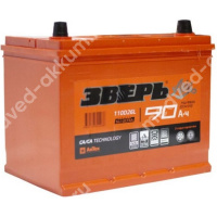 Зверь-Азия кальциевый 90 Ач обр. 110D26L