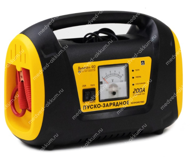 Пуско-зарядное устройство Вымпел-90 Заряд 7 / 25А Пуск 200А