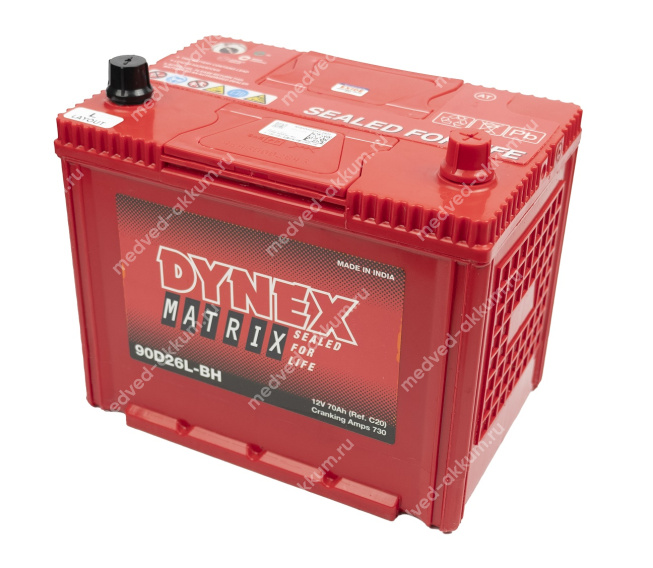 Dynex Matrix 70 Ач обр. 90D26L