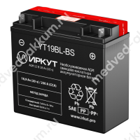 Иркут 18 Ач YT19BL-BS AGM