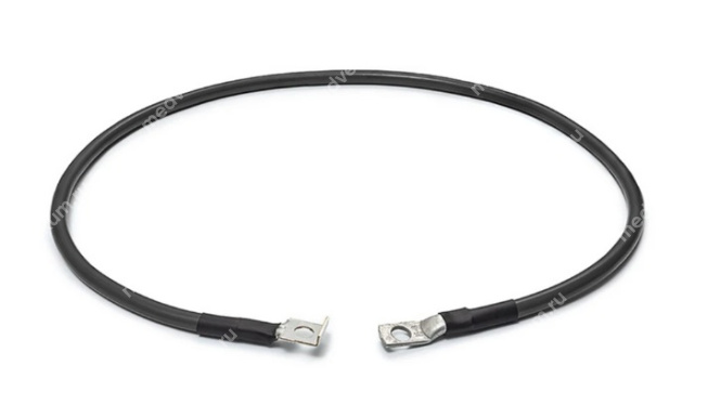 Клемма провод перемычка 80см с наконечниками диаметром 8мм