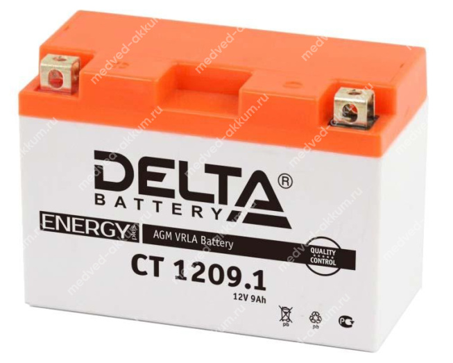Delta CT 1209.1 9 Ач YT9B-BS